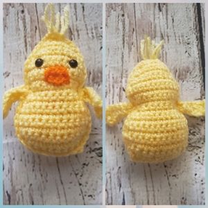 Light Yellow crochet Easter Peep